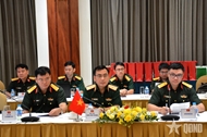 Logistics and technical cooperation between Vietnamese, Cambodian MNDs enhanced